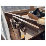 Assorted Woodworking Tools Including Stanley Levels and Hand Planes
