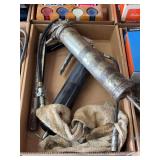 Central Pneumatic Grease Gun and Shop Tools Lot