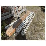 Assorted Fluorescent Light Fixtures and Lamps