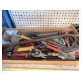 Assorted Hand Tools and Hardware Lot