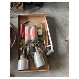 Paint Sprayers, Torches, and Socket Set Box