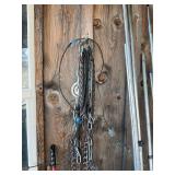 Heavy-Duty Metal Tow Chain with Hooks