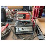 Schumacher 10 Amp Automatic Battery Charger and Schauer 4 Amp Battery Charger