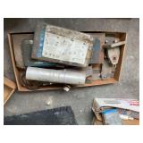 Assorted Hand Tools, Tap and Die Set, and Hardware Assortment Box