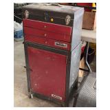 Work Shop Tool-Locker Rolling Tool Cabinet with Assorted Hand Tools
