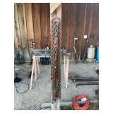 Heavy Duty Industrial Lifting Chain with Hooks and Swivel