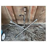 Assorted Lug Wrenches and Tire Irons