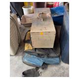 Metal Tool Box and Assorted Tool Bags