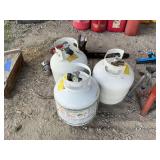 Set of Three Propane Tanks