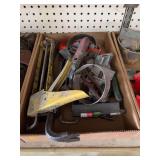 Assorted Hand Tools and Cllamps Lot