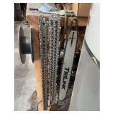 Trilink Chainsaw Guide Bar and Replacement Saw Chains