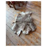 Natural Fur Pelt Rug