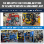 No Reserve - 2 Day Sale of Equipment and Machinery From Aluminum Plant