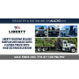 Liberty Roofing Selling Surplus 2015 Mack GU713 Flatbed Truck with Hiab 322 Knuckle Boom
