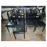 Metal frame chairs