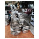 1/3 Size Stainless Steel Pans