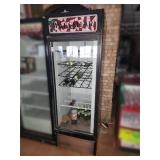 True GDM-23, 1 glass door refrigerator S/C