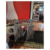 Lot tray table top holders