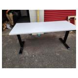 Adjustable-Height Desk, 70' x 29'