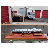 C.S.B.C. Container Ship Display Case, W10 x L47...