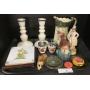 Porcelainware, Ceramicware, Glass Ashtray.
