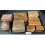 8 Vintage Wooden Jewelry/Trinket Boxes.