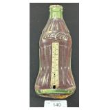 Vintage Metal Coca Cola Thermometer Frame.