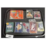 Various Sports Trading Cards.