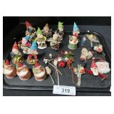 Japan Pinecone Elf Ornaments.