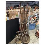 Press Vise, Hand Cart, Sled, & Bed Warmer.