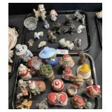 Ceramic & Resin Christmas & Animal Figures.