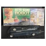Hasbro Astro Sound Robot, Toy Batmobile.