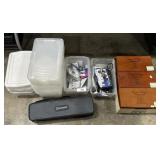 Kobalt Reciprocating Saw, Dremel, Plastic Totes.