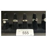 Sterling Silver Rings.