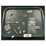 Sterling Silver Bracelets, Necklaces, Broches.