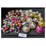 Vintage Christmas Balls Ornaments.
