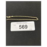 14K Gold Bracelet.