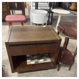 End Table, Plant Stands, Stool.