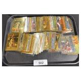 Various Sports Trading Cards.
