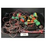 Vintage Christmas Bubble Lights.