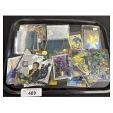 Marvel & DC Trading Cards- Batman, Spiderman.