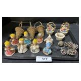 Cute Handmade Vintage Christmas Ornaments.
