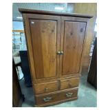 Nice Knotted Pine Armoire.