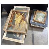Various Framed Religious Paintings, Framed Paint