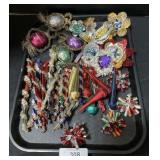 Vintage Handmade Christmas Ornaments.
