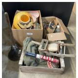 Laundry Plunger, Esso Sprayer, Decor.
