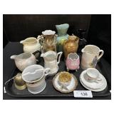 Stangl Pottery, Art Glass Vase, Ceramic Pitchers.