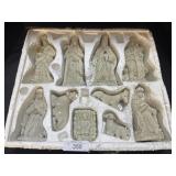 Porcelain Nativity Scene.