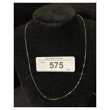 10K White Gold Necklace.