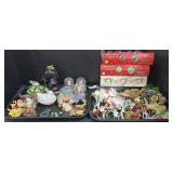 Christmas Ornaments, Snow Globes & Figurines.